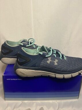 Under Armour Women's Navy and Mint Athletic Trainers